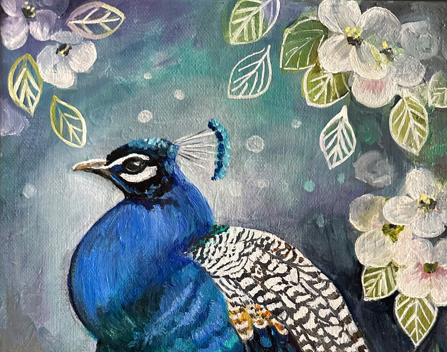 The Strutting Peacock