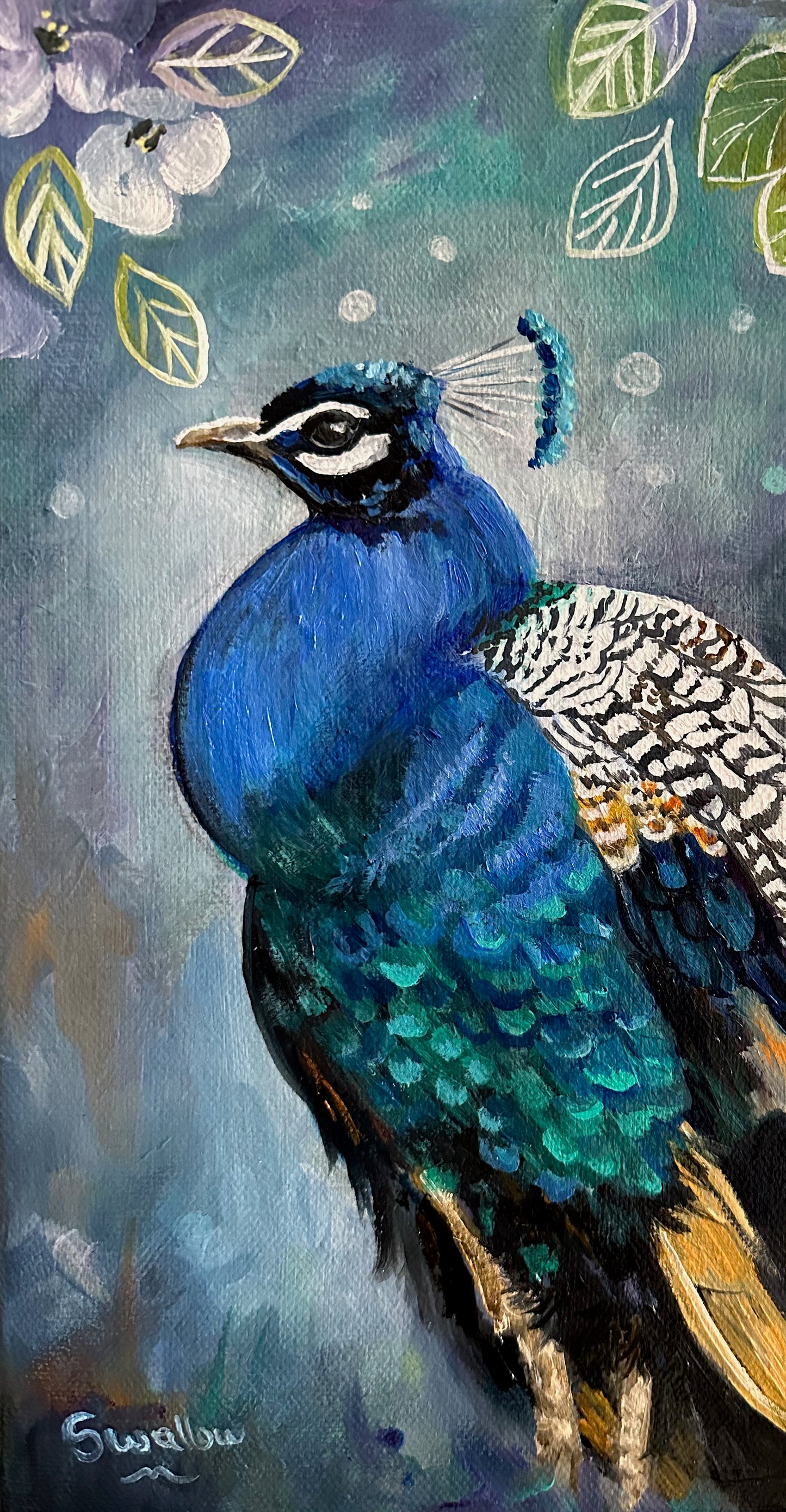 The Strutting Peacock